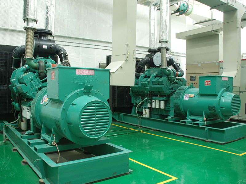 中共成都市委兩臺(tái)800KW康明斯并機(jī)