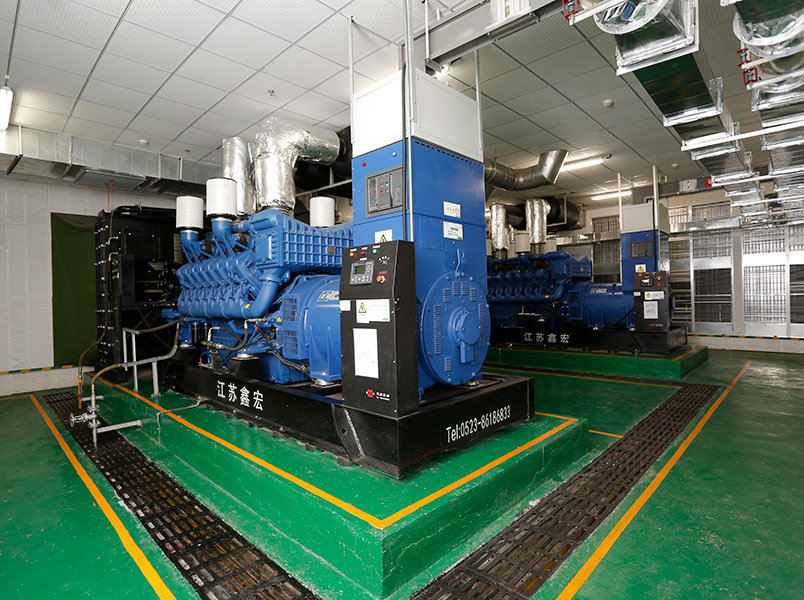 四川大學(xué)華西空港醫(yī)院四臺(tái)原裝進(jìn)口MTU機(jī)房現(xiàn)場(chǎng)